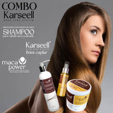 🧏‍♀️COMBO KARSEELL💯 Shampoo+Botox Capilar+Aceite Argan✅
