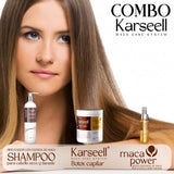 🧏‍♀️COMBO KARSEELL💯 Shampoo+Botox Capilar+Aceite Argan✅